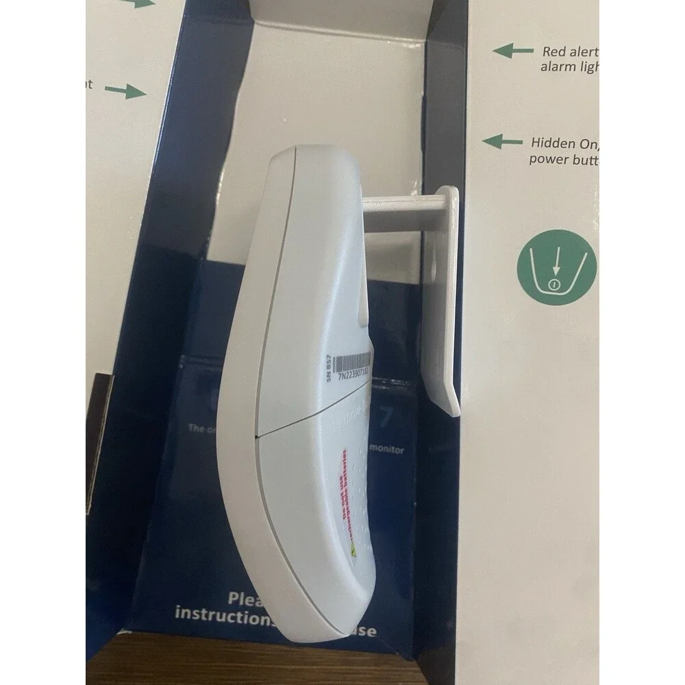 BabySense 7 Movement Baby Monitor - White (BSN-BS7) - New Open Box